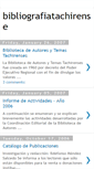 Mobile Screenshot of bibliografiatachirense.blogspot.com