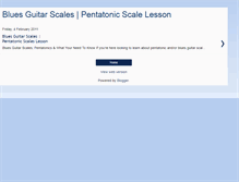 Tablet Screenshot of bluesguitarscales-pentatonics.blogspot.com