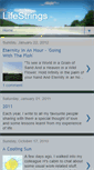 Mobile Screenshot of mylifestrings.blogspot.com