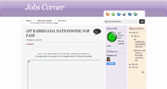 Desktop Screenshot of koronadaljobscorner.blogspot.com