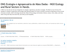 Tablet Screenshot of ongecologiaeagropecuariademaosdadas.blogspot.com