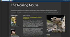 Desktop Screenshot of mousesroar.blogspot.com