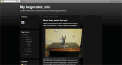 Desktop Screenshot of mykegerator.blogspot.com