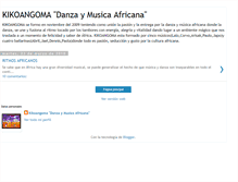 Tablet Screenshot of kikoangomadanzaymusica.blogspot.com