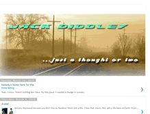Tablet Screenshot of jackdiddley.blogspot.com