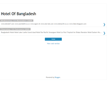 Tablet Screenshot of hotelofbangladesh.blogspot.com