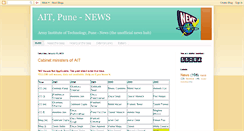 Desktop Screenshot of aitpunenews.blogspot.com