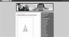 Desktop Screenshot of lostlinks.blogspot.com