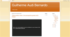 Desktop Screenshot of guilhermeaudi.blogspot.com