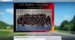 Desktop Screenshot of clubvoleiboldolores.blogspot.com