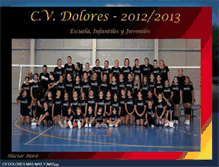 Tablet Screenshot of clubvoleiboldolores.blogspot.com