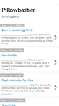 Mobile Screenshot of pillowbasher.blogspot.com