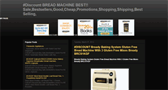 Desktop Screenshot of breadmachinebestcheap.blogspot.com