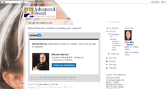 Desktop Screenshot of advanceddental.blogspot.com