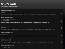 Tablet Screenshot of javertworld.blogspot.com