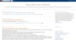Desktop Screenshot of poramoraosanimais.blogspot.com