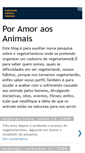 Mobile Screenshot of poramoraosanimais.blogspot.com