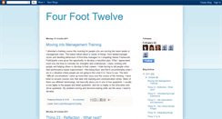 Desktop Screenshot of 4foot12.blogspot.com