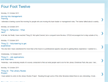 Tablet Screenshot of 4foot12.blogspot.com