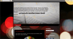 Desktop Screenshot of dansuneautreviemiserable.blogspot.com