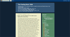 Desktop Screenshot of feeling-brain-08.blogspot.com