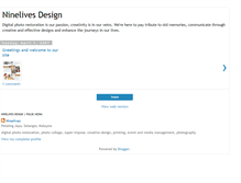 Tablet Screenshot of ninelivesdesign.blogspot.com