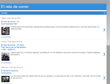 Tablet Screenshot of elretodecorrer.blogspot.com
