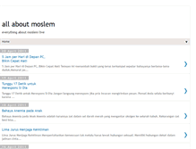 Tablet Screenshot of 4moslem.blogspot.com