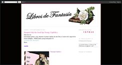 Desktop Screenshot of libros-de-fantasia.blogspot.com