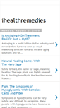 Mobile Screenshot of ihealthremedies.blogspot.com