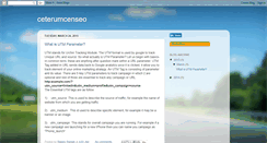 Desktop Screenshot of ceterumcenseo.blogspot.com