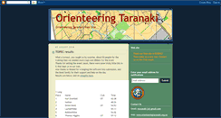 Desktop Screenshot of orienteeringtaranaki.blogspot.com