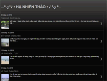 Tablet Screenshot of hanhienthao.blogspot.com