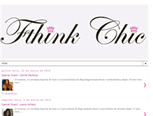 Tablet Screenshot of fthink-chic.blogspot.com