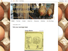 Tablet Screenshot of casitadelaredohomestead.blogspot.com