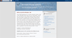 Desktop Screenshot of barnstable-housing-authority.blogspot.com