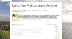 Desktop Screenshot of lahontanmaintenance.blogspot.com