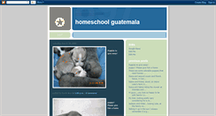 Desktop Screenshot of guatemalahomeschool.blogspot.com