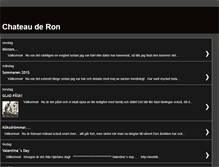 Tablet Screenshot of chateauderon.blogspot.com