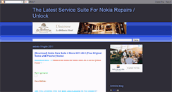 Desktop Screenshot of nokia-servicing.blogspot.com