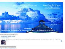 Tablet Screenshot of indiaved.blogspot.com