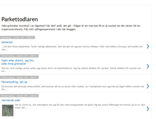 Tablet Screenshot of parkettodlaren.blogspot.com