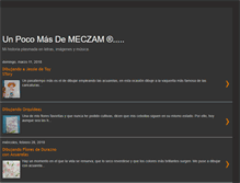 Tablet Screenshot of meczam.blogspot.com