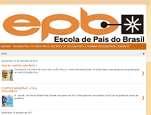 Tablet Screenshot of praiagrandeescoladepais.blogspot.com