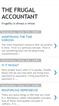 Mobile Screenshot of frugalaccountant.blogspot.com