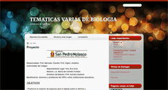 Desktop Screenshot of biotematicas.blogspot.com