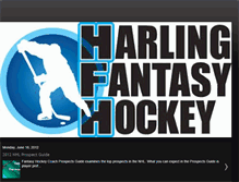 Tablet Screenshot of fantasyhockeynerd.blogspot.com