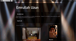 Desktop Screenshot of emrullahuzun.blogspot.com