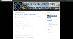 Desktop Screenshot of hotel17denoviembre.blogspot.com