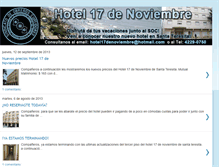 Tablet Screenshot of hotel17denoviembre.blogspot.com